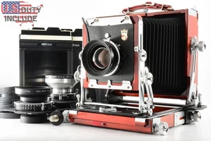 【N MINT】 Tachihara Fiel Stand 45 F 4x5 camera 90mm 150mm 180mm Lens from JAPAN - Picture 1 of 24