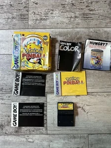 Pokémon Pinball (Nintendo Gameboy Color Game Boy) CIB completo di scatola - Foto 1 di 12