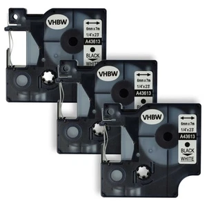 3 Cartouche à ruban pour Dymo LabelManager 300 350 220P 260P 280 350D noirblanc - Afbeelding 1 van 9