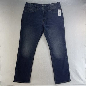 Buffalo David Bitton Jeans Men's 36x32 Blue Straight Six American Preppy Denim - Picture 1 of 10