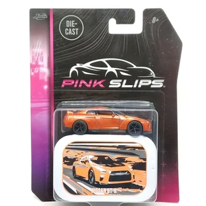 Majorette Nissan GT-R R35 Pink Slips Metallic Dark Orange 1:61 3" in Package - Picture 1 of 4