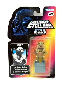 Kenner Star Wars Yoda mit Jedi Trainer Rucksack und Gimer Actionfigur QR - Bild 1 von 2