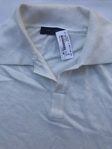 Suéter Polo Hombre Nuevo con Etiquetas Equilibrio Manga Corta Tejido Marfil Talla 58/L - Imagen 1 de 8