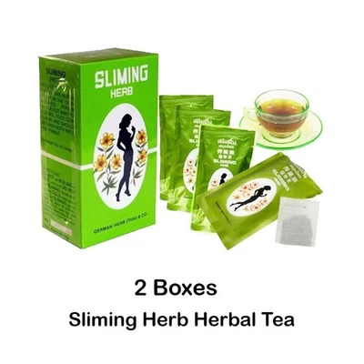 Té Adelgazante Alemán Hierba Adelgazante Natural Pérdida de Peso Laxante 2 x 50 Bolsas Foto 1 de 4