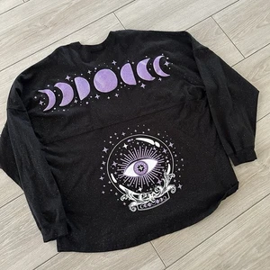 Camisa Jersey Spirit Para Mujer XXL Aullido-O-Grito Fases Lunares Bola de Cristal Brillo - Imagen 1 de 7