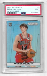 2024-25 PANINI PRIZM DECA SILVER MATAS BUZELIS PSA 9 #71 - Picture 1 of 1