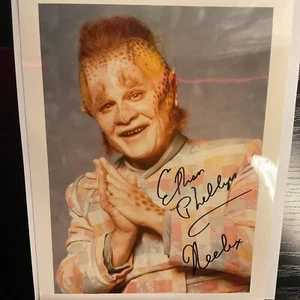 STAR TREK Voyager Neelix Ethan Phillips 1995 signed handsigniert 8x10 Farbfoto - Bild 1 von 1