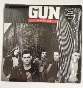 Gun Inside Out Single 7 " UK 1989 Locandina - Poster - Picture 1 of 2