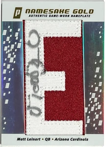 2006 Topps Paradigm Namesake Gold Matt Leinart Auto RC #NSG-ML 1/1 - Picture 1 of 2