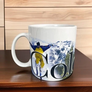 Taza de café de recuerdo Colorado de Americaware 2007 letras en relieve ¡Taza grande de 10 oz! - Imagen 1 de 19