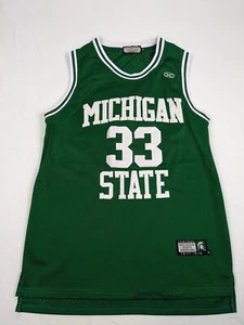 Camiseta deportiva de baloncesto Hardwood Legends Michigan State Magic Johnson talla mediana - Imagen 1 de 10
