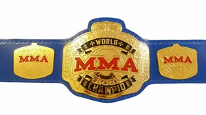 MMA WORLD CHAMPION WRESTLING BELT ADULT SIZE - Picture 1 of 5