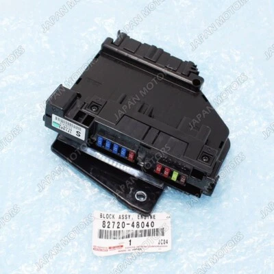 💯 Conjunto de bloque de conexiones de sala de motores HIGHLANDER 2008-2011 genuino OEM Toyota Foto 1 de 4