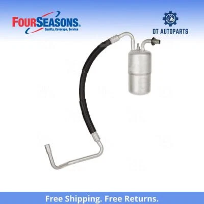 For 1989-1993 Ford Thunderbird 3.8L V6 A/C Refrigerant Suction Hose 4 Seasons - Image 1 of 4