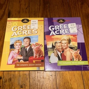 GREEN ACRES Complete Season One & Two Sets Sealed NEW 4 DVD discs qq slipcase - Picture 1 of 2
