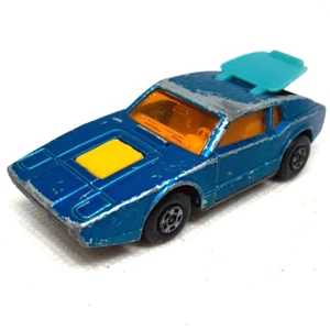 Lesney Matchbox Superfast Saab Sonett III No.85 Aqua 1973 Made In United Kingdom - Picture 1 of 9
