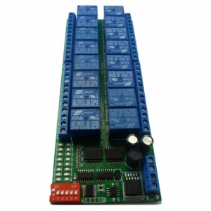 16Ch DC12V Rs485 Modbus Rtu Relay Rs485 Bus Remote Control Switch Module - Picture 1 of 14