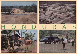 Honduras US military Postcard army helicopter 1990s - Picture 1 of 2