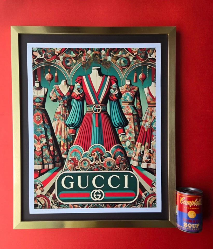 亚历山大·杜拉克 + 古奇 + 大号手工签名正品印刷版 10 件真品证明! — 第 1/4 张图片