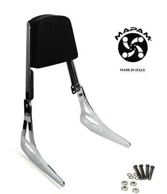 Respaldo pasajero Honda VF750 Magna cromado barra Sissy 1994-2004 hecho en Italia Foto 1 de 4