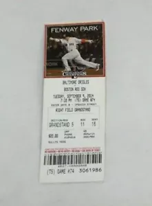 2014 Boston Red Sox Matt Barnes Rookie MLB Debut Ticket Stub 1st Game Fenway - Picture 1 of 1