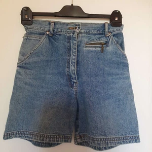 Jeans Shorts, Damen, Blau, Gr. S, high waist, gebraucht - Bild 1 von 4