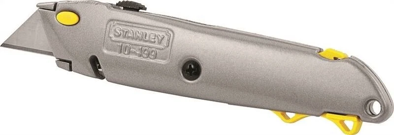 Cuchillo utilitario retráctil gris Stanley 10-499 QuickChange 6-3/8" 6479760 Foto 1 de 1