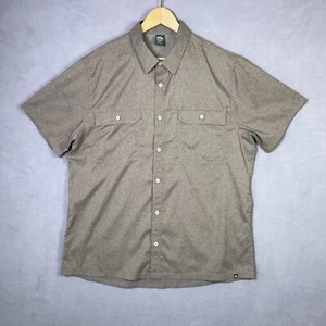 Eastern Mountain Sports Shirt Men's Extra Large Beige Outdoor Performance Vented - Picture 1 of 16