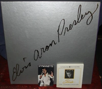 ELVIS PRESLEY "25th Anniversary 8LP BOX SET"  #15631 with bonus stuff M- UNCUT! - Image 1 of 4