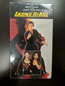 Licence to Kill (VHS, 1989) Timothy Dalton versiegelt neu 007 James Bond - - Bild 1 von 7