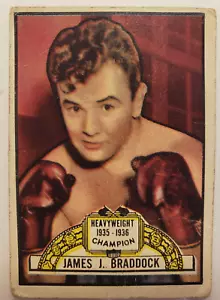 1951 TOPPS RINGSIDE #24 JAMES J BRADDOCK - Picture 1 of 4