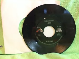 Willie Nelson - Some Other World / Blackjack County Chain - 7" 45 RPM Record - Imagen 1 de 2