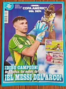 DIBU MARTIEZ ARGENTINA CHAMPION - COPA AMERICA USA 2024 - Magazine/Poster - Picture 1 of 4