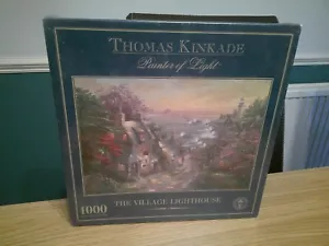 ROMPECABEZAS THOMAS KINKADE THE VILLAGE 1000 PIEZAS NUEVO CORREO GRATUITO EN EL REINO UNIDO - Imagen 1 de 3