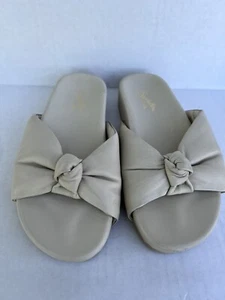Seychelles Women's Natural Set The Tone Slide Sandals Size 7 NEW - Picture 1 of 6