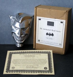 Batman Animated Series Joker - Rare Aluminum Metal Wall Mask 1997 Limited - Picture 1 of 7