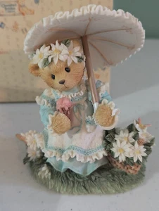 Cherished Teddies Kimberly 203335 "Summer Brings A Season Of Warmth" 1997 with b - Picture 1 of 12