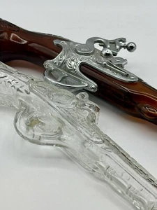 Set Of Vintage Avon Collectible Gun Shaped Cologne Bottles - Picture 1 of 3