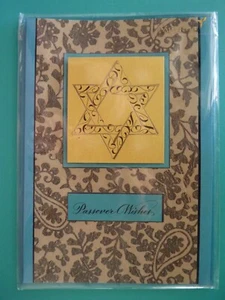 Passover Wishes Greeting Card For Anyone Embellished Front Papyrus - Picture 1 of 2