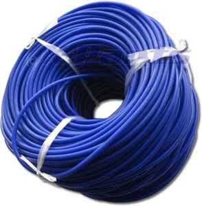 Tubo In Silicone Tubo Sottovuoto 6Mm BLU Per Blow Off Tubo Sottovuoto 1M - Foto 1 di 1