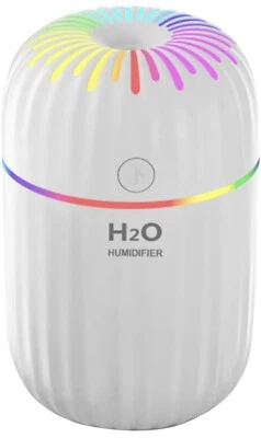 Portable Mini Car Humidifier H2O 300ml Usb Ultrasonic Air Humidifier - Image 1 of 4