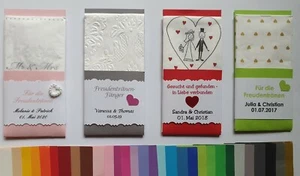 30 Taschentücher für Freudentränen, Hochzeit, individuell, 15 Motive, 28 Farben - Bild 1 von 6