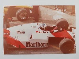 Foto Originale Formula 1 GP Imola 1984 Alain Prost su MCLAREN MP4/2 - Picture 1 of 1