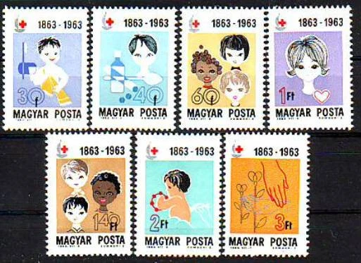 HUNGARY - 1963. Red Cross Centenary - MNH - Image 1 of 1