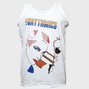 Eurythmics New Wave Synth Pop Rock T-shirt Sleeveless Unisex Vest Top S-2XL - Picture 1 of 1
