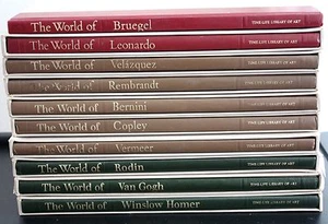 10 TIME-LIFE KUNSTBIBLIOTHEK MIT HARTER JACKE ZURÜCK. - Bild 1 von 10