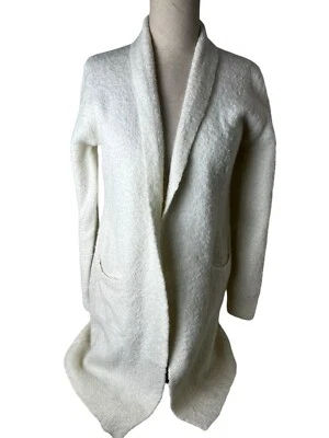 GRACE KARIN Coat Cardigan Coatigan Beige Pockets Long Sleeve Size M - Image 1 of 4