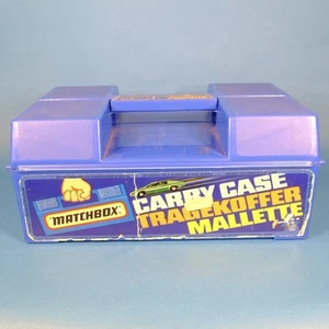 Matchbox Lesney Superfast Lot Carry Case Full Of Vehicles Some Mint, Some Worn - Picture 1 of 7