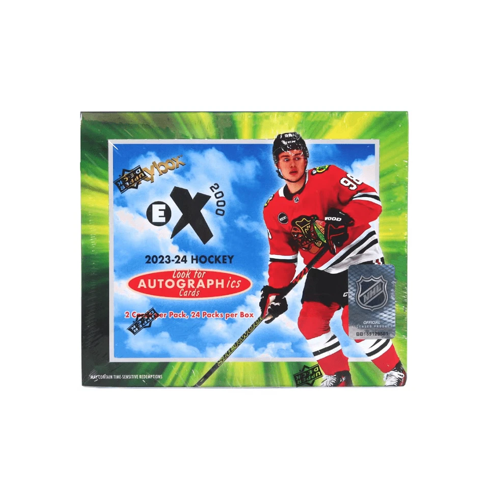 2023-24 Upper Deck E-X 2000 Hockey Hobby Box Foto 1 de 1