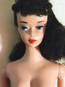 Vintage Mattel # 4 Ponytail Barbie Doll Brunette Japan - Picture 1 of 24